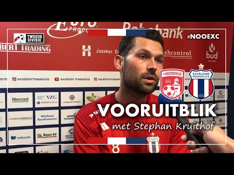 Vooruitblik op Noordwijk - Excelsior M met Stephan Kruithof