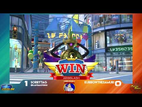 SorryTag (Aegislash) vs KurrowTheSamuri (Suicune/Scizor) - Pokken at LWG - 3-20-18