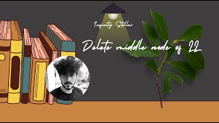 Delete Middle Element of LinkedLisit