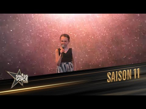 Yaëlle 12 ans - Swiss Voice Tour 2026, Cristal Centre