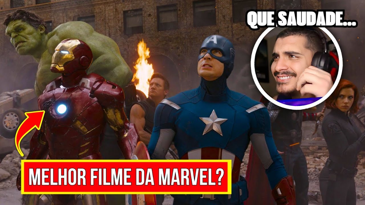 OS VINGADORES 1 ME ENCHE DE SAUDADES DA MARVEL ANTIGA