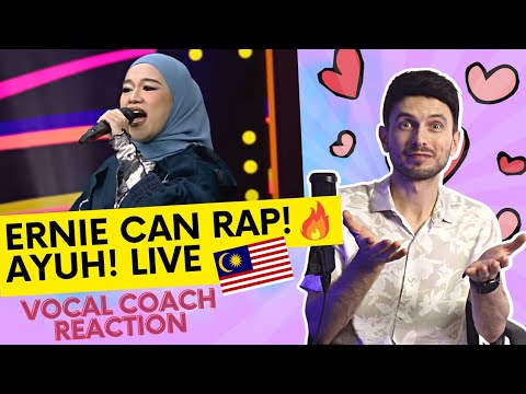 YAZIK reacts to Ernie Zakri - AYUH | LIVE RAP