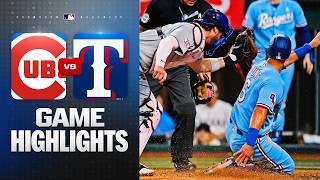 Cubs vs. Rangers Game Highlights (5/10/2026) | MLB Highlights
