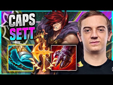 CAPS BRINGS BACK SETT MID! - G2 Caps Plays Sett MID vs Qiyana! | Season 11