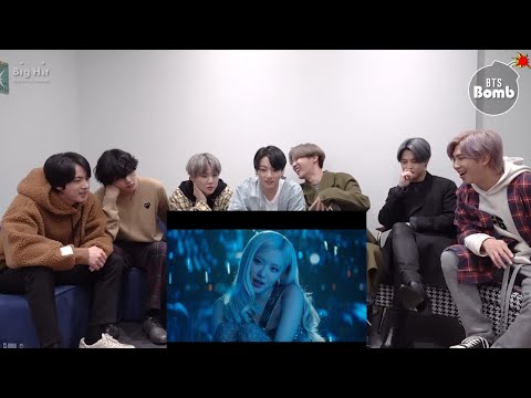 BTS Reaction to Ros&eacute; 'Messy' MV For F1 (Fan-made 💜)
