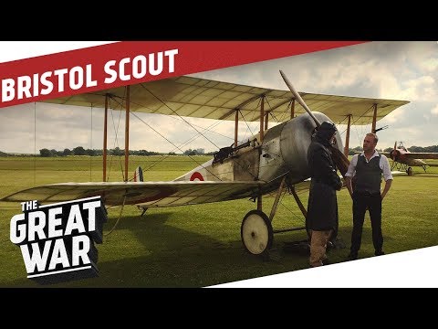 Inside A British Bristol Scout WW1 Airplane I THE GREAT WAR Special