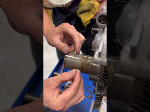 The faulty design in a duramax engine with the crankshaft timing dowel pin and how we correct it