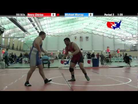 University Nat`ls FS  120 KG / 264.5 lbs: Henry Chirino vs. Michael Murray