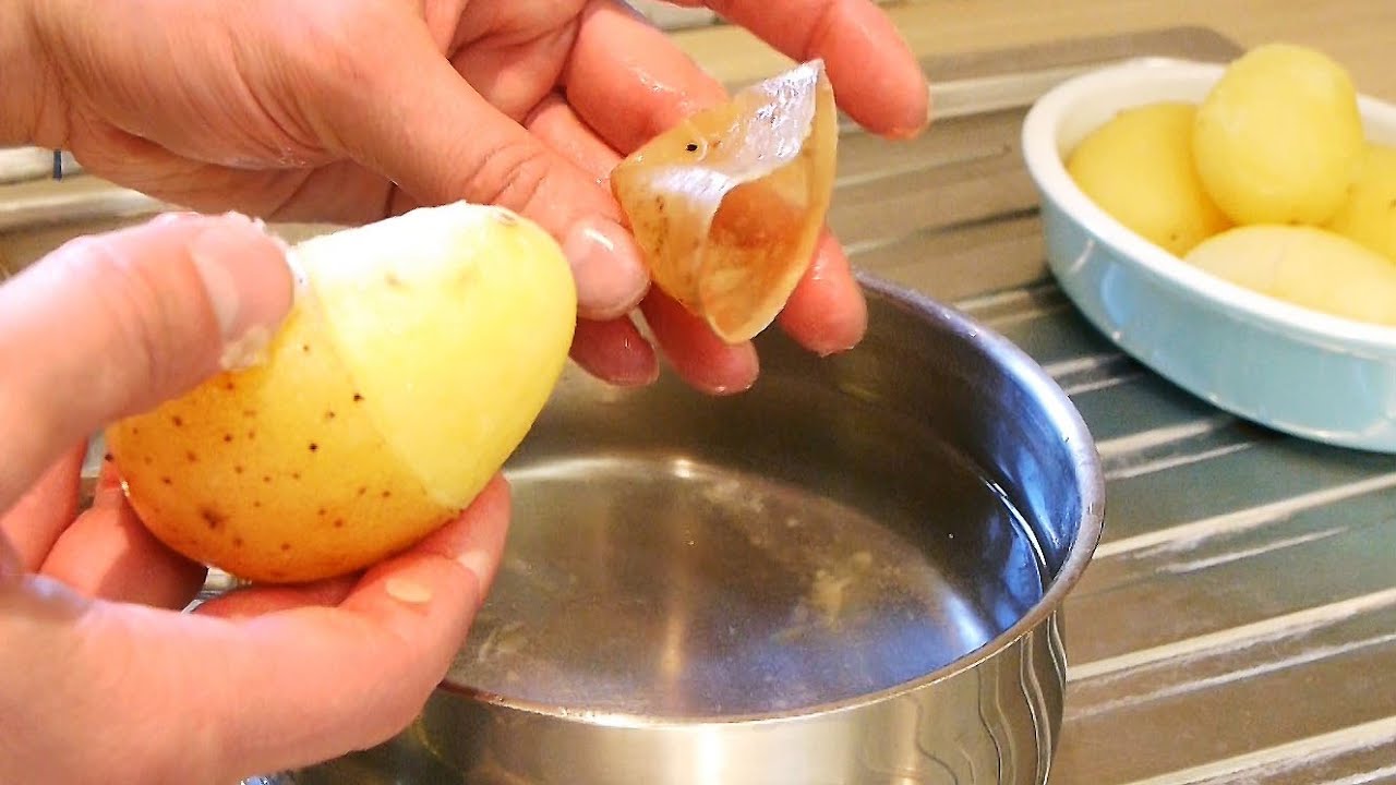 Super Quick Potato Peeling!