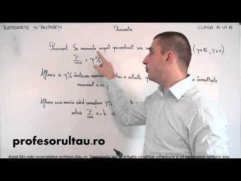 16   cls6   Rapoarte si proportii   procente   definitii