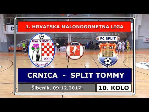 1. HMNL, 10. kolo: CRNICA - SPLIT TOMMY  1:4, 09.12.2017.