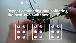 How to wire DPDT switches