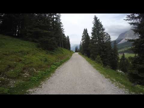 Mountain biking in the Alps GoPro Hero 4
