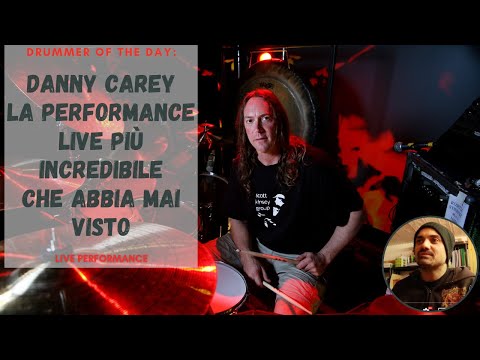 DANNY CAREY (Tool) - migliore DRUMCAM LIVE di sempre?