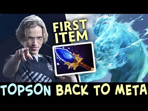 Topson brings BACK TO META — FIRST ITEM Aghs Morph