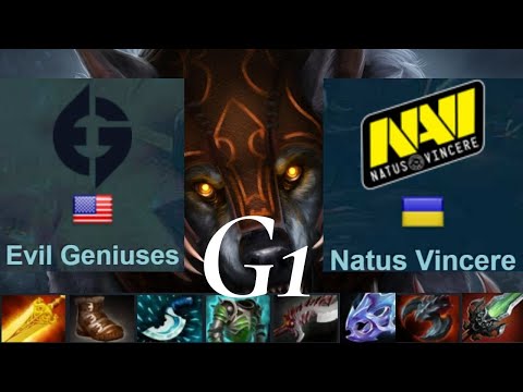 EG vs Na’Vi game1 highlight - Arteezy Ursa vs Crystallize Alchemist - Omega League - dota2