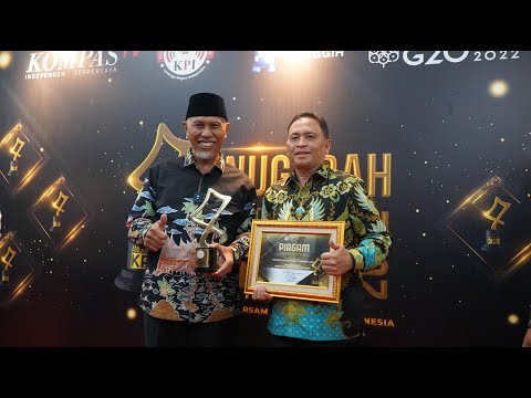 Komisi Penyiaran Indonesia - Gubernur Sumatera Barat Raih Anugerah KPI 2022