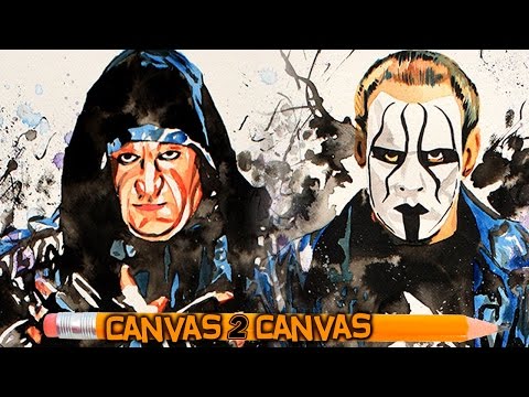 The Deadman and The Icon clash on the canvas: WWE Canvas 2 Canvas