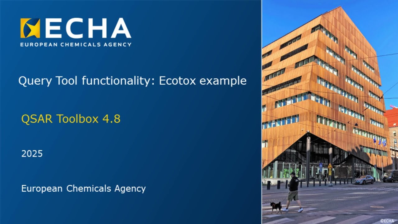 35: Query tool – Ecotoxicity example