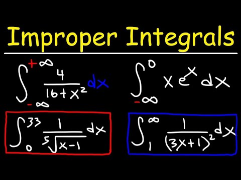 Improper Integrals - Convergence & Divergence - Calculus 2 - Membership