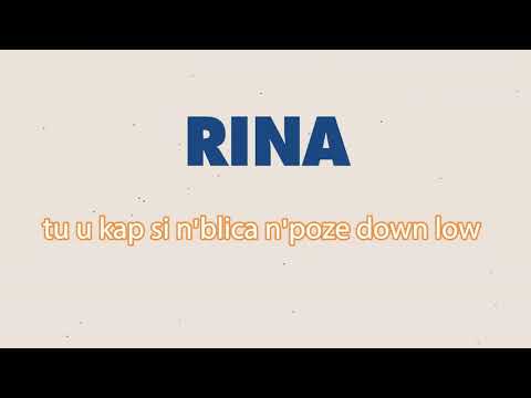 RINA FT ADELINA ISMAILI - QIKAT (Lyrics)