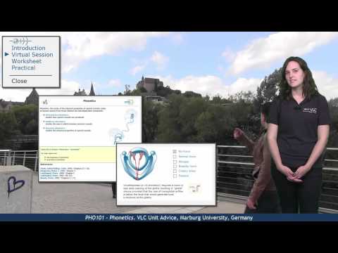 PHO101 - Unit Advice (Phonetics)