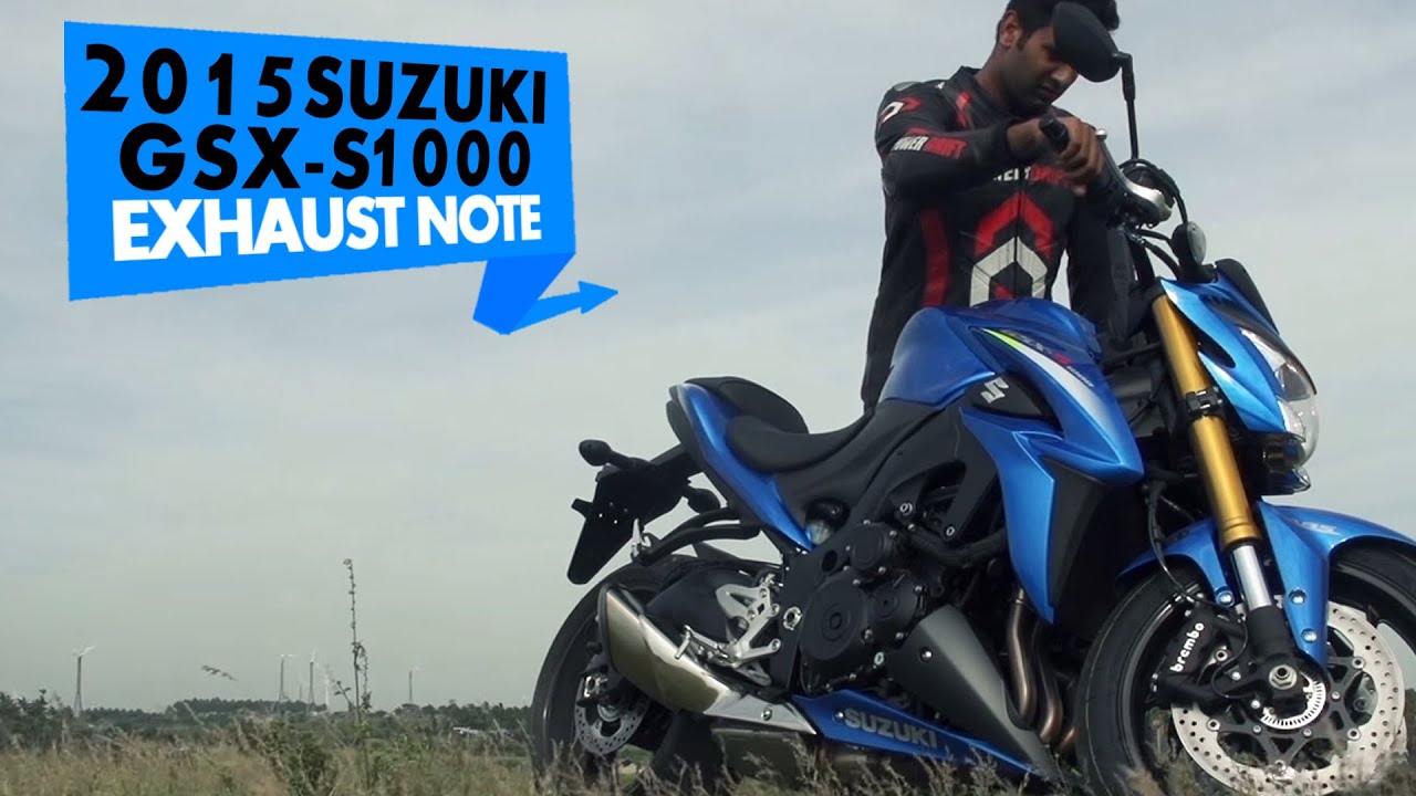 2015 Suzuki GSX-S1000 | Exhaust note | PowerDrift