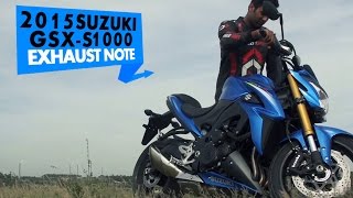 2015 Suzuki GSX-S1000 | Exhaust note | PowerDrift