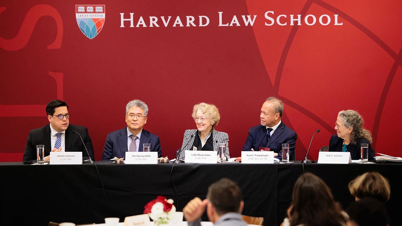 Harvard Law School LL.M. Centennial | Plenary 1: Judges and Judging on Int'l and Supreme Courts