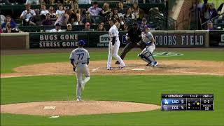 Dennis Santana | Los Angeles Dodgers | Strikeouts (4) MLB 2018