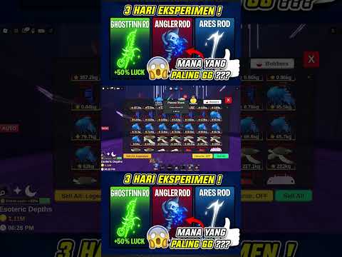 3 Hari 3 Rod 🔥 Mana Paling GG? | Fish It #roblox #rblx #robloxfishing #secretfish