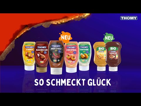 Sommerzeit ist THOMY-Zeit – mit den neuen BBQ-Saucen!