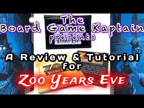 The Board Game Kaptain's review and tutorial for Zoo Year's Eve