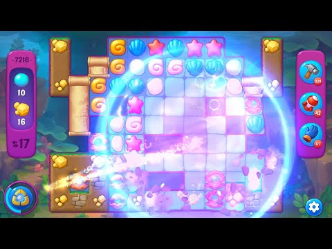 Fishdom 7216 Super Hard Level - 23 moves - NO BooSTERS + First Place in Team Tournament