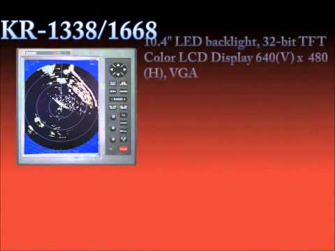 Marine RADAR - KR-1338C/1668C