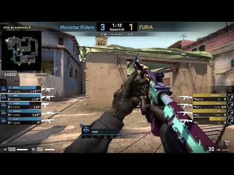 Pov steel (20/10) CS GO DEMO - MIRAGE - 16 MOVISTAR RIDERS VS 6 FURIA (IEM SUMMER 26/04/2021)