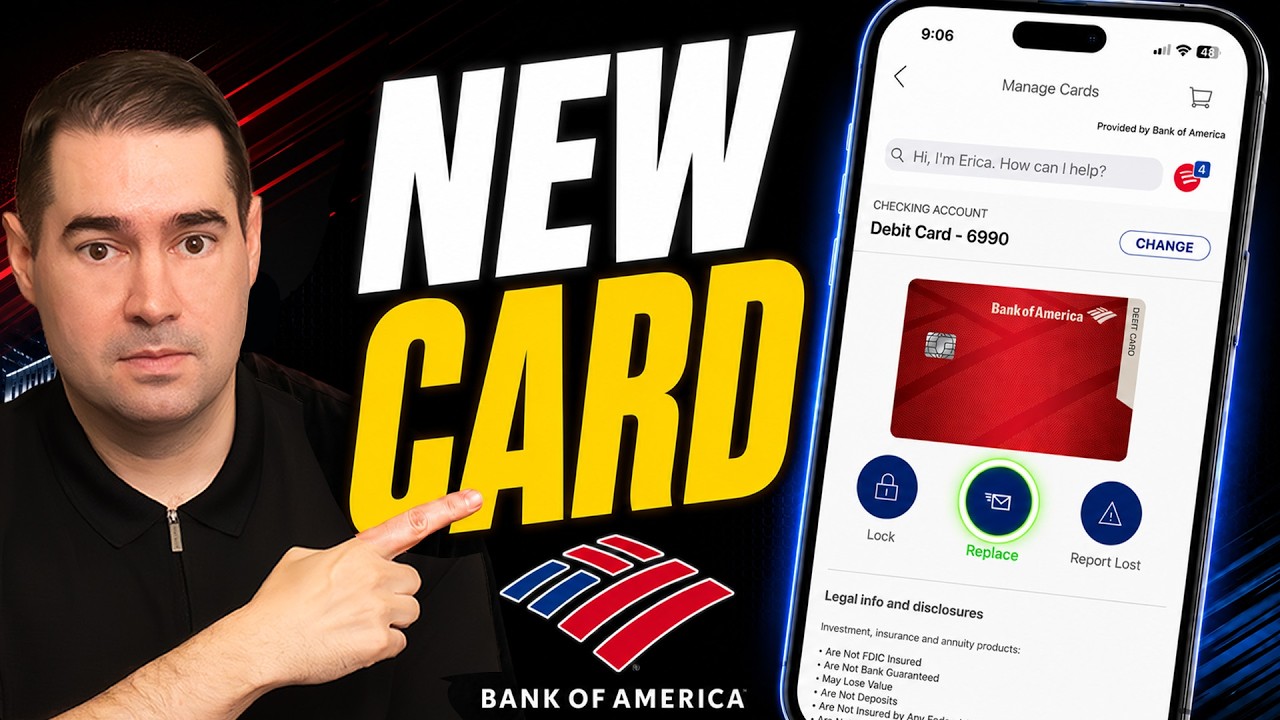 How to Replace Your Bank of America Debit Card