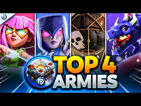 Top 4 Strongest TH11 Armies in Clash of Clans | Easy 3 Star Strategies + Links