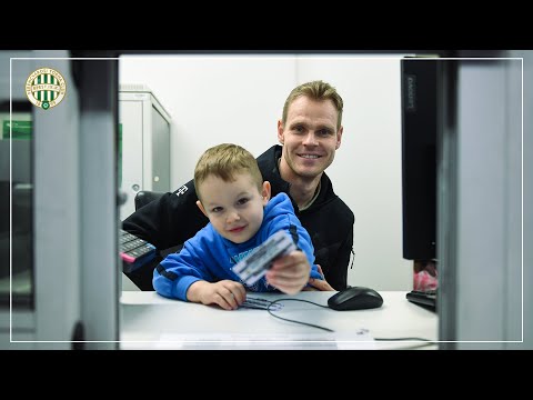 Fradi Média | „Apu, még ki kér aláírást?” - Dibusz Dénes kisfia elvitte a show-t! | 2023.12.17.