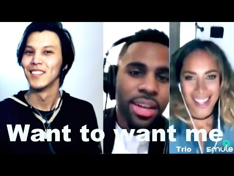 Jason Derulo feat. Leona Lewis & J Smile ッ - "Want to Want me". Smule Duet