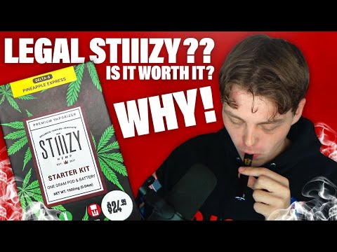 Trying the LEGAL STIIIZY Hemp Delta 8??