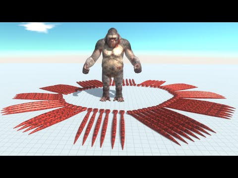 50x TITANOBOA vs EVERY GIANT UNIT - Animal Revolt Battle Simulator