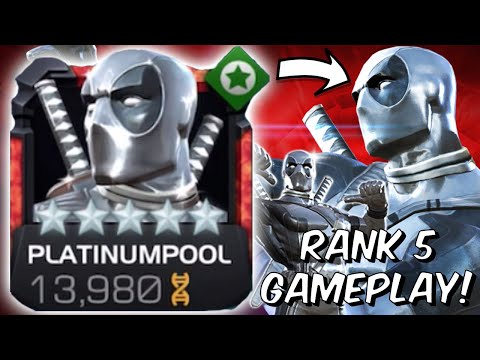 5 Star Rank 5 Platinumpool Gameplay! - TURBO AUTO FIGHT - Marvel Contest of Champions