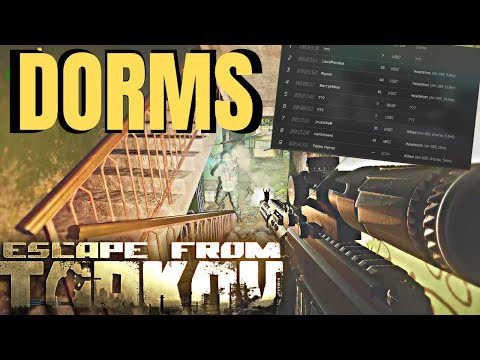 Super Satisfying Lobby Wipe in Dorms - Escape From Tarkov (8 PMC Kills, Full Raid/No Commentary)