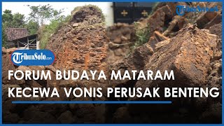 Berita Solo Hari Ini: Forum Budaya Mataram Kecewa Vonis Perusak Benteng Keraton Kartasura Tak Sesuai