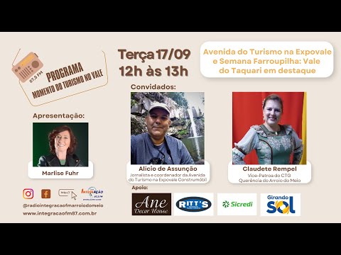 Avenida do Turismo na Expovale e Semana Farroupilha