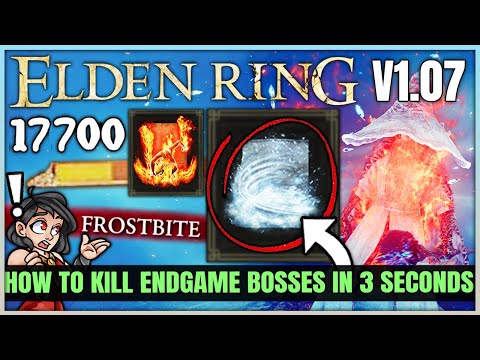 New Fire Frost Actually BREAKS THE GAME - Secret OP Incantation & Sorcery Combo - Elden Ring Build!