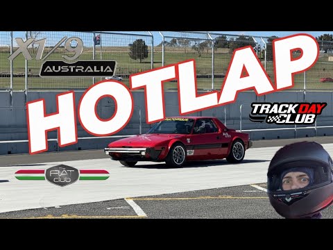 What a Hot Lap in the Fiat X1/9 Looks Like