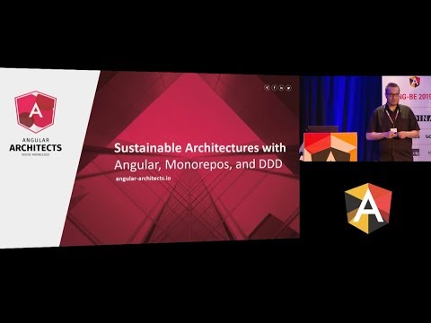 NG-BE 2019 - Manfred Steyer - Sustainable NG Architectures with Monorepos and Strategic DDD