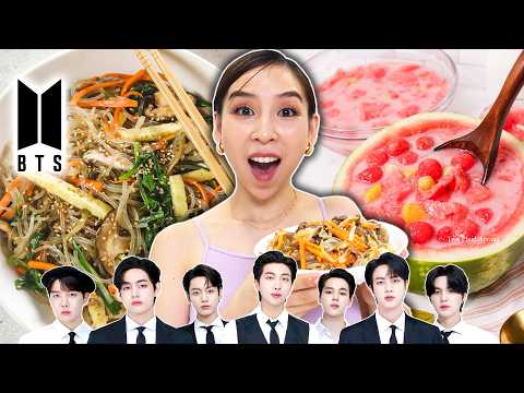 I Tried Korean Recipes by BTS